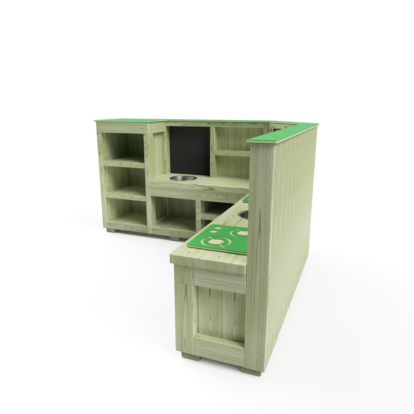 Large Corner Mud Kitchen