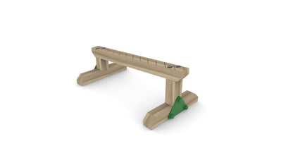 Free Standing Incline Balance Beam