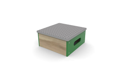 Free Standing Low Step Cube Button