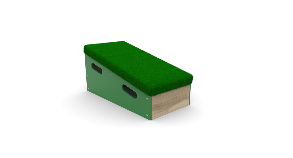 Turf Play Ramps Grass Ramp - Freestanding Trim Trails - The School Playground Company Shop