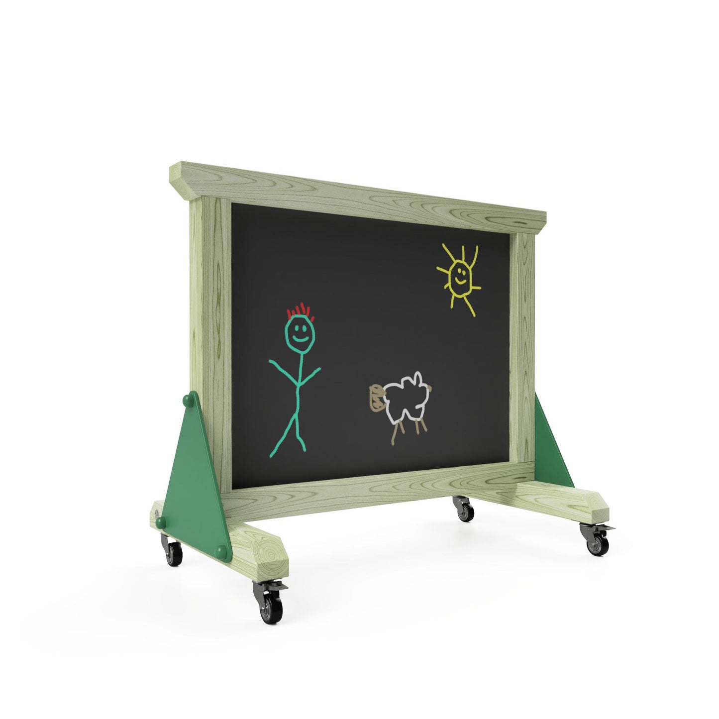 Free Standing Whiteboard/Chalkboard/Painting Window