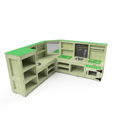 Large Corner Mud Kitchen