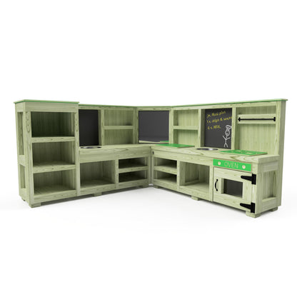Large Corner Mud Kitchen