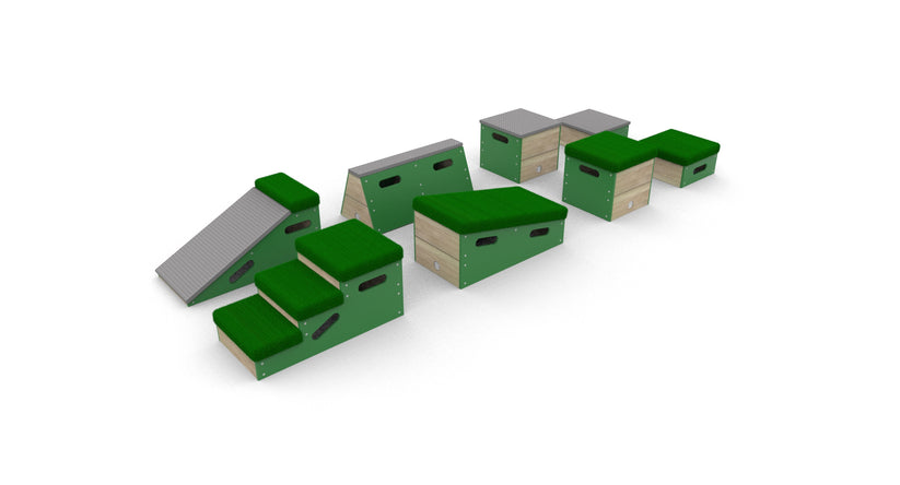 Play Blocks - Freestanding Trim Trails - The School Playground Company Shop