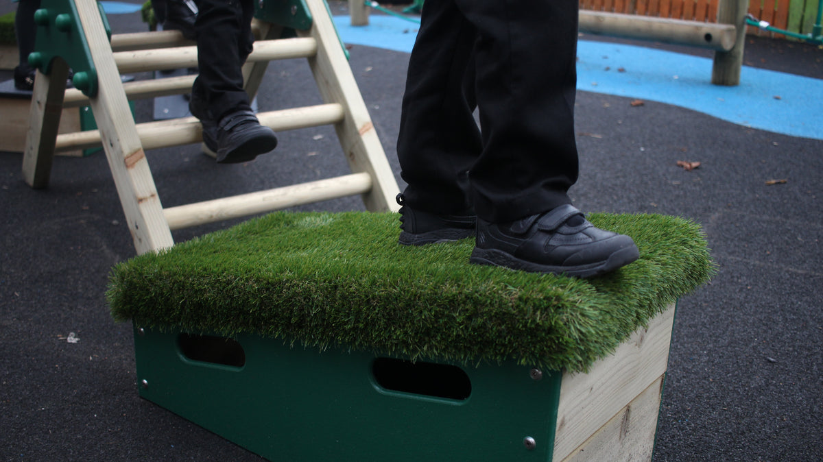 Grass Ramp - Freestanding Trim Trails - The School Playground Company Shop