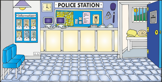 Police Station Scene