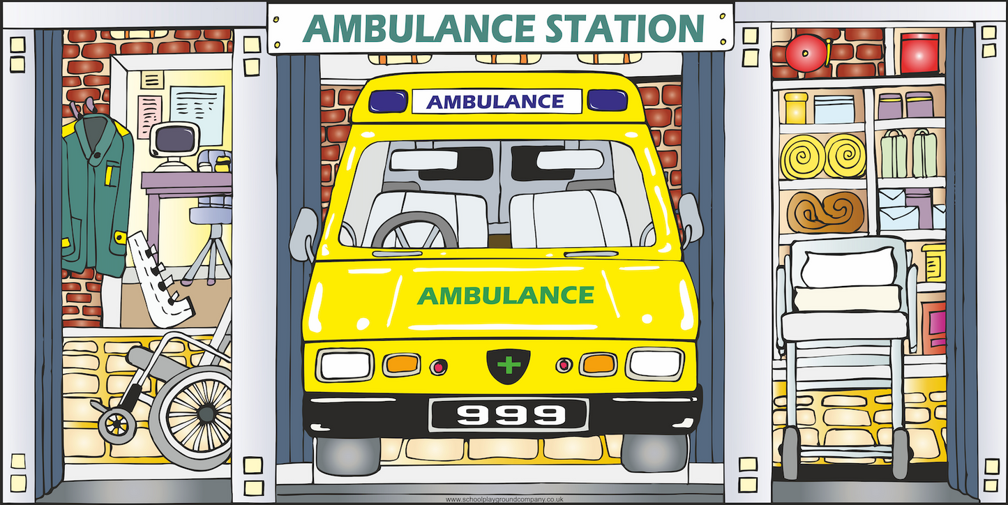 Ambulance Station Scene