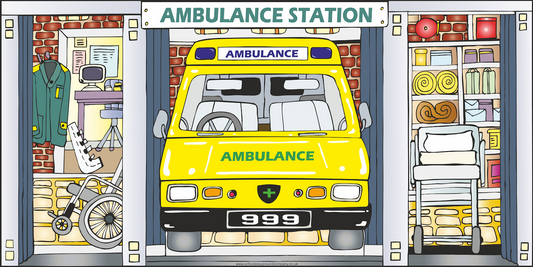 Ambulance Station Scene