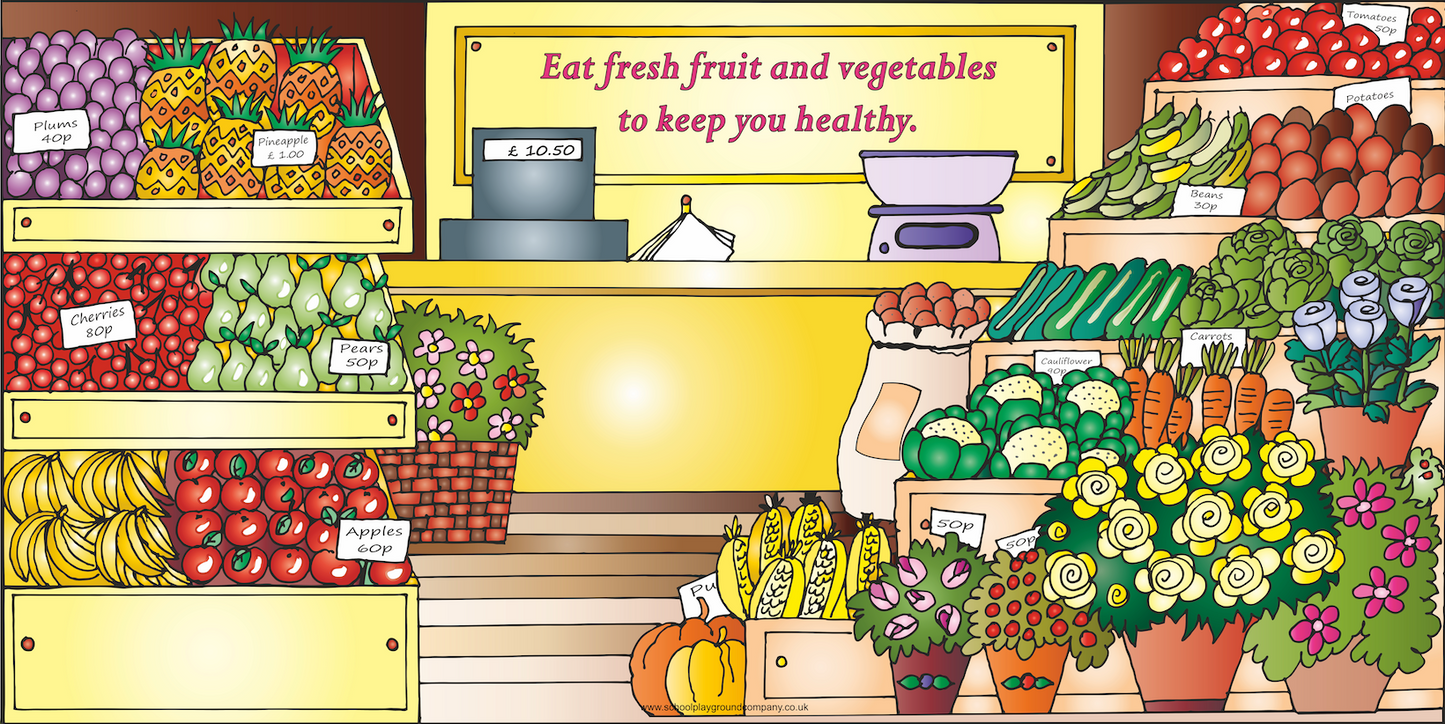 Greengrocer Shop Scene
