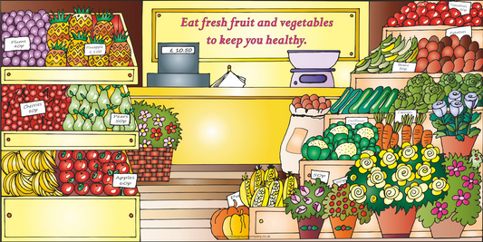 Greengrocer Shop Scene
