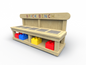 Brick Building Bench
